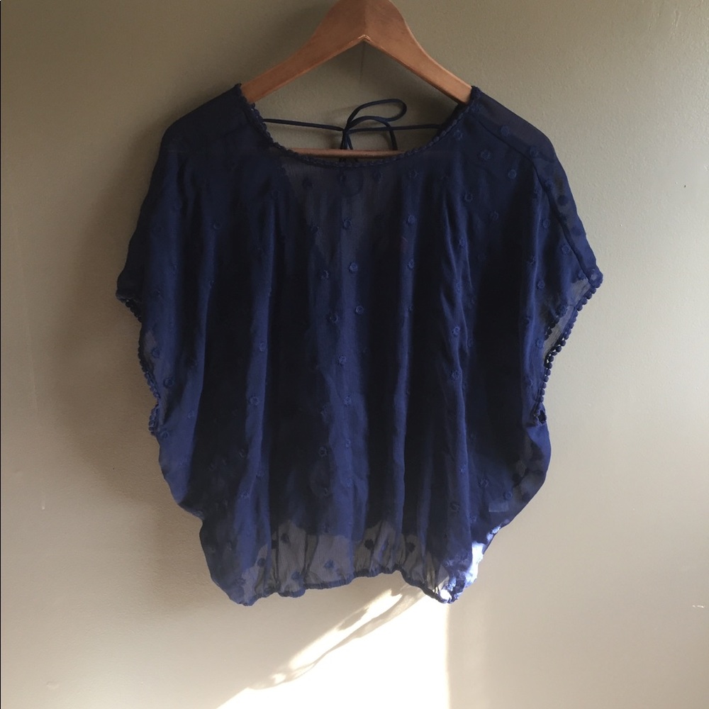 Vince Camuto Sheer Top